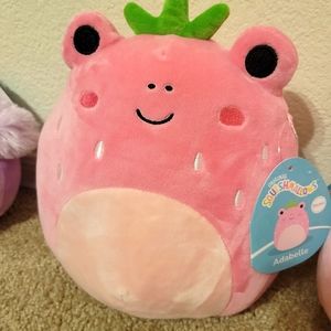 Adabelle the strawberry frog squishmallow